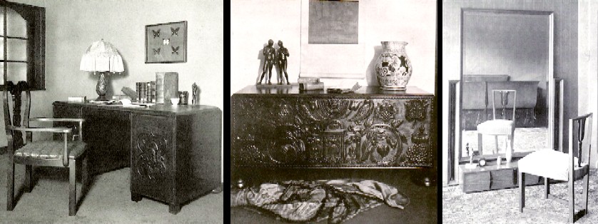 Kozma's Budapest Werkstatte Furniture, 1914